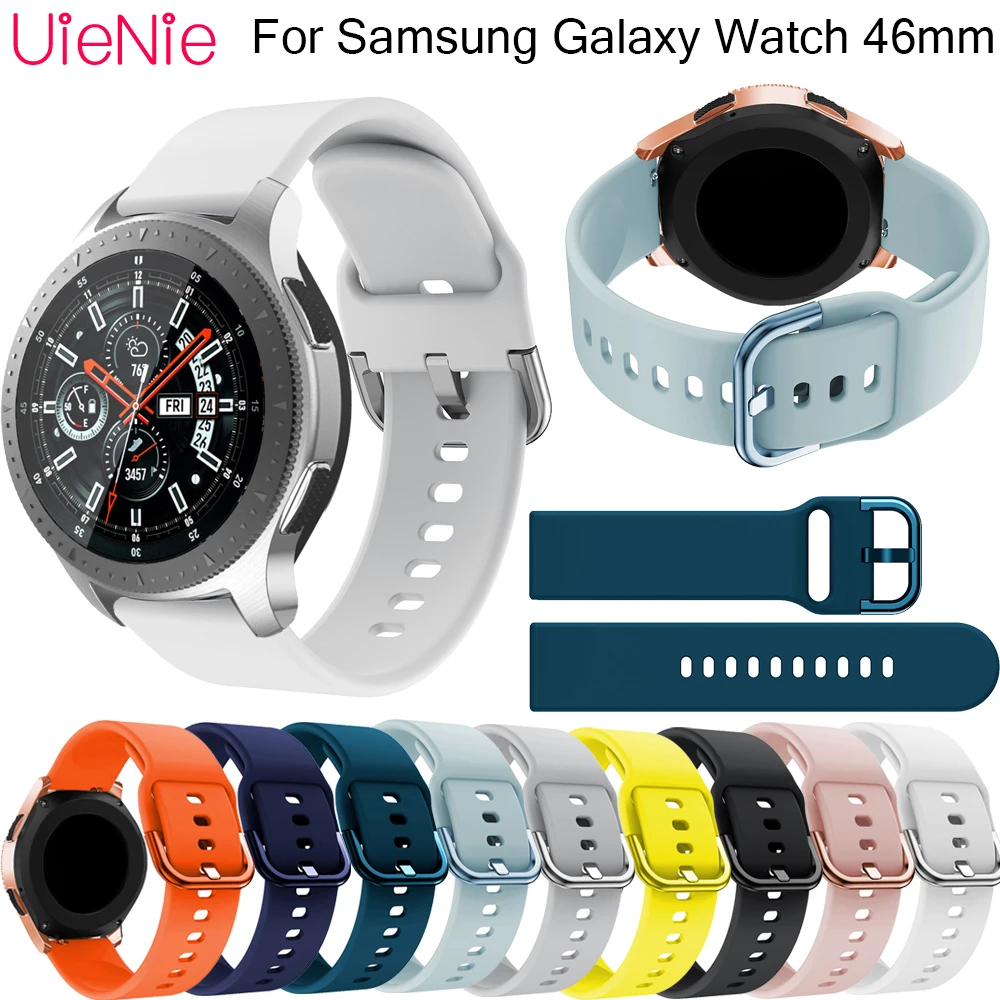 22 мм силиконовый сменный ремешок для Samsung Gear S3 быстросъемный браслет Galaxy 46 Смарт
