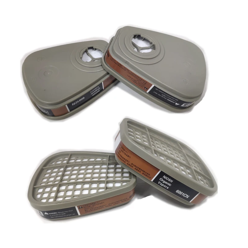 Máscara proteccion respiradora facial completa antipolvo para pintura Industrial, mascarilla de gas para pulverización con filtro de seguridad 6800