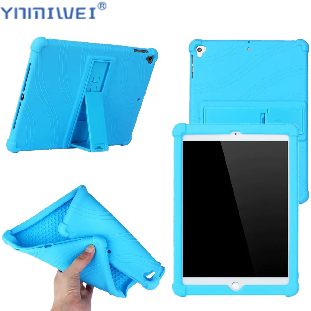 Силиконовый чехол для iPad 10 2 2020 8 поколения мягкий с полным покрытием Чехол pro 5 Air 3