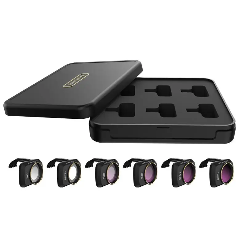 Mixed 6pcs Фильтр для объектива камеры фильтр нейтральной плотности для DJI Mavic Mini Drone CPL ND/PL 95AF - Цвет: Mixed 6pcs