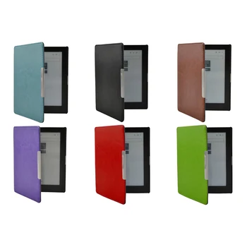 

Case for kobo aura(non HD)6.0 inch eReader netic PU Leather Smart Case Shell and Cover (Black)