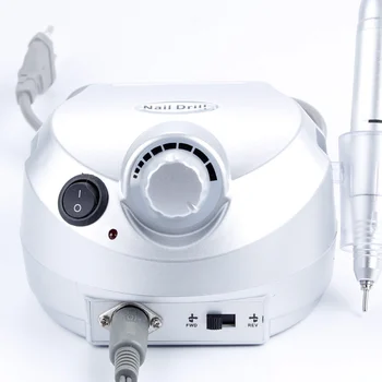 

New 25000RPM Nail Electric Manicure Machine 30 Pcs Drill Bits Pedicure Milling Cutter SCI88
