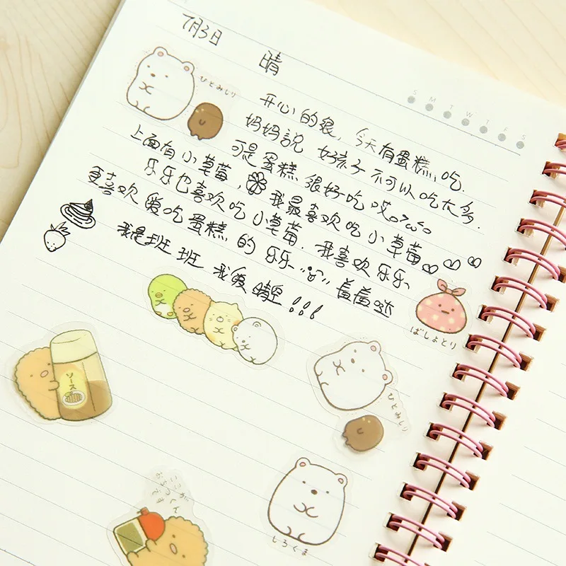 50 шт./упак. милые наклейки Sumikko Gurashi для дневника Декоративные мобильного телефона