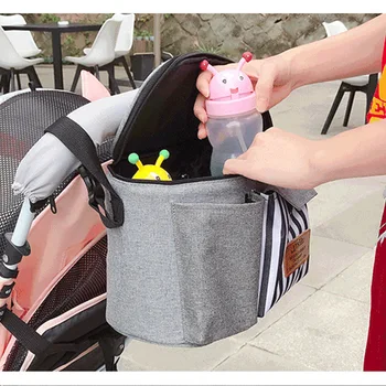 

Trolley Baby nappies care bags for mom diaper nappy bag Waterproof Saddlebag Single Shoulder Mommy Package stroller luiertas