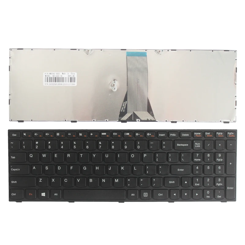 

NEW US keyboard FOR Lenovo ideapad 300-15isk 300-15IBR 300-17ISK US aptop Keyboard