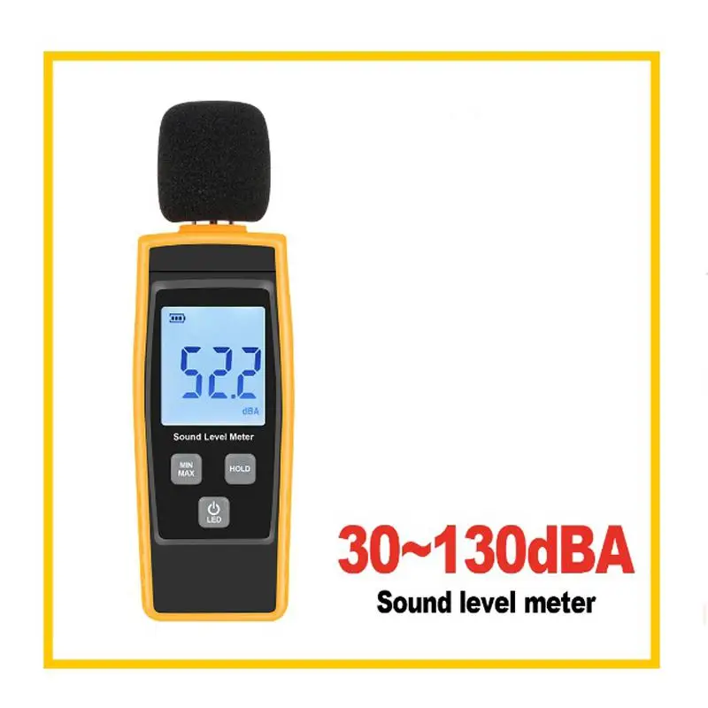 

Digital Sound Level Meter DB Meters Noise Tester in Decibels LCD Screen