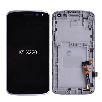 

Original For LG K5 X220 X220mb X220ds LCD Display and Touch Screen Digitizer Assembly With frame free shipping