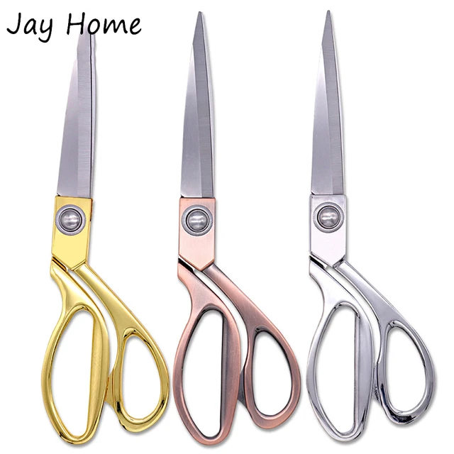 Fabric Scissors, Professional Heavy Duty Craft Tailor Scissors for Fabric  Cutting, All Metal Stainless Steel Shears for Sewing Products School