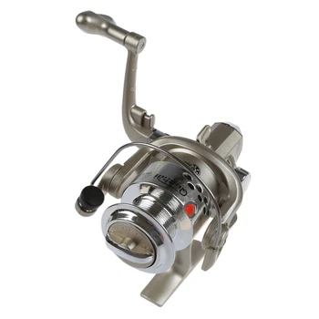

6BB Ball Bearings Left/Right Interchangeable Collapsible Handle Fishing Spinning Reel SG3000 5.1:1(Silver)