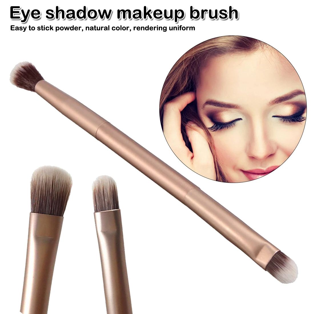다기능 샴페인 메이크업 Oogschaduw Oogschaduw Gouden Oogschaduw Make-Up Cosmetische Brush Tool