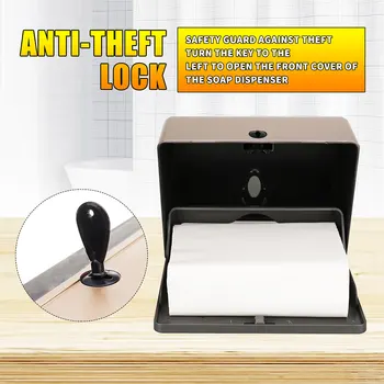 

New ABS Towel Paper Dispenser Wall Mounted Toilet Paper Holder Tissue Box Organizer Bathroom Kitchen Paper Extraction Storage Bo