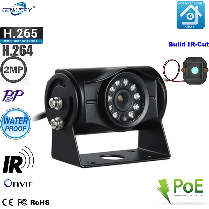 P2P Onvif 1080P HD CCTV POE Small 