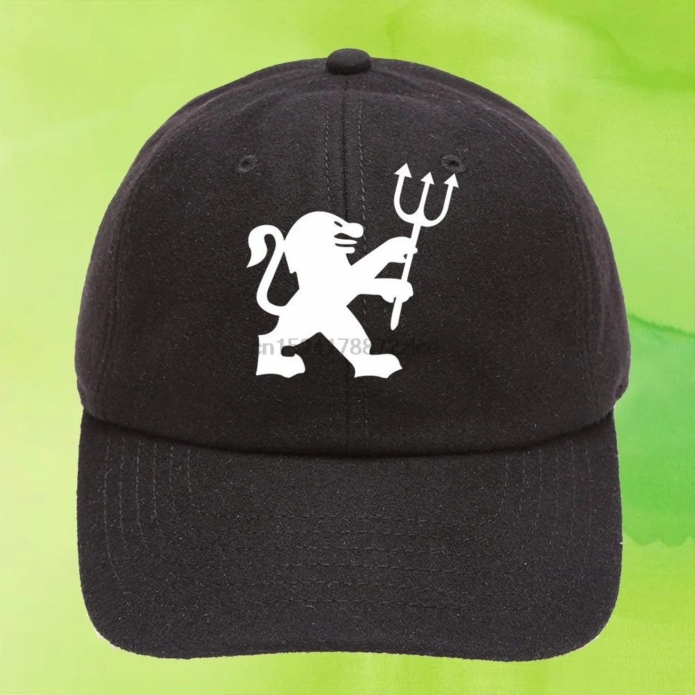 Классический дьявол Пежо бейсболки с логотипом унисекс спортивные шапки регулируемый принт кепки