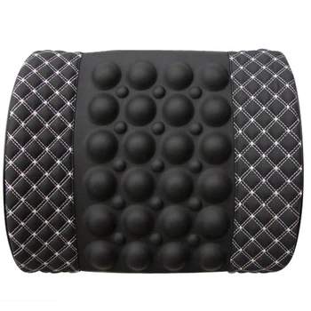 

Fashion Car Electric Massage Cushion Lumbar Massage Car Seat Back Cushion Waist Support For Car Suv