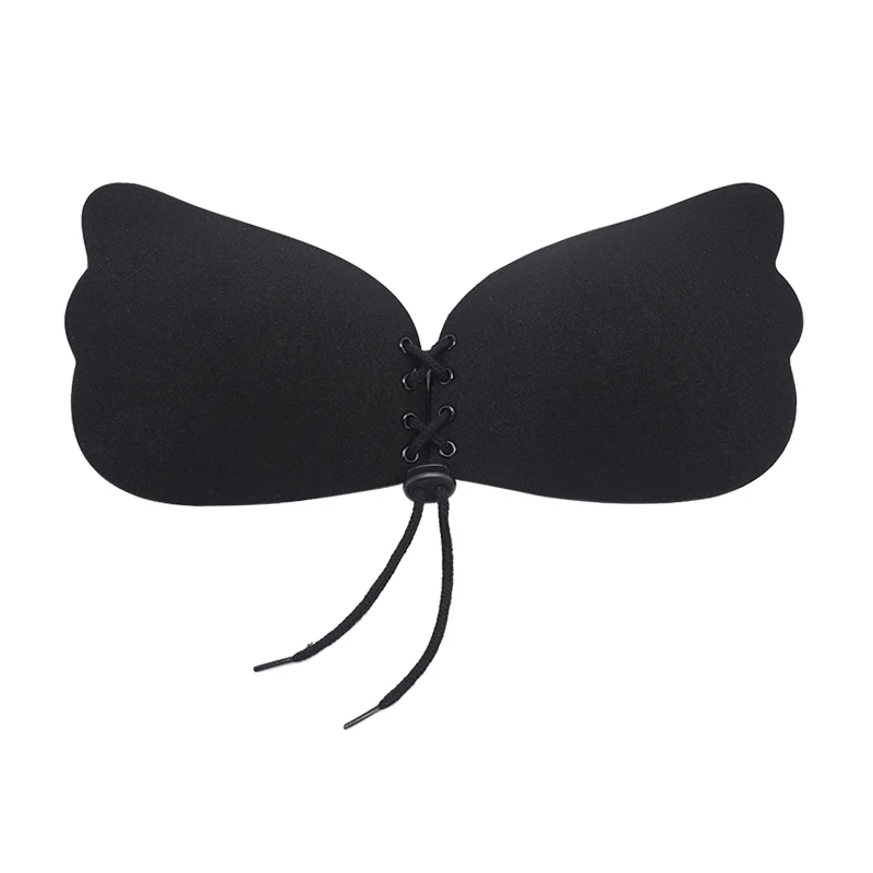 New Women Self Adhesive Sexy Invisible Bra Strapless Bandage Backless Solid Bras Silicone Push Up Women Underwear Lady Lingeries