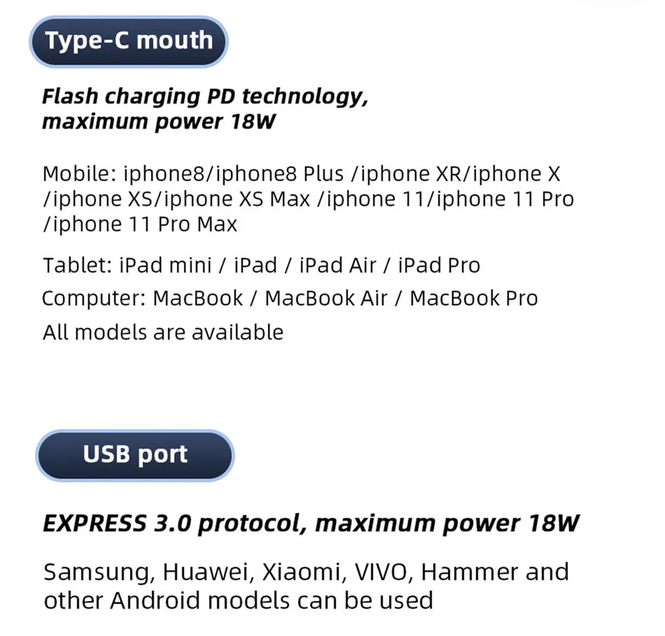 USLION Quick Charge 3,0 USB Автомобильное зарядное устройство для iPhone 11 Pro Max Xiaomi USB C Быстрая зарядка зарядное устройство для мобильного телефона s PD3.0+ QC3.0