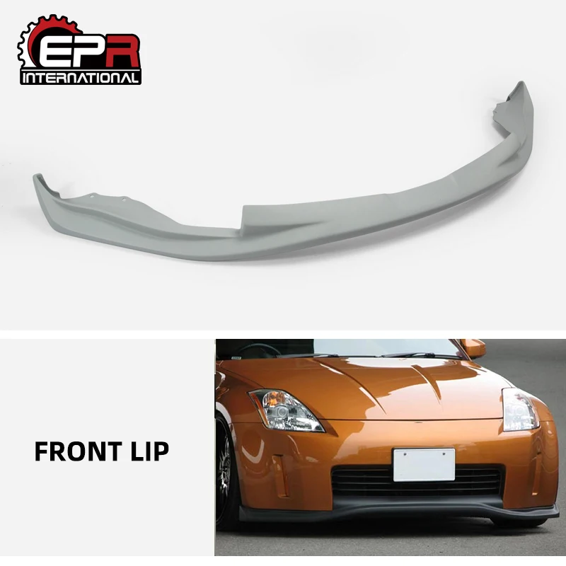 Для Nissan 350Z Z33 последняя модель URS FRP стекловолокно GT СТИЛЬ передняя губа бампер из