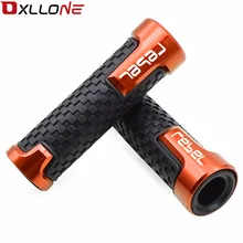 7/22 мм ручка бар универсальный ручной стержень, для мотоциклетного руля рука бар Грипсы для HONDA Rebel 250 2005 2006 2007 2008 2009 2010 2011 2012