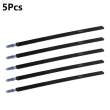 5 pçs hcs reciprocating lâminas de serra 250mm t225b sabre serras folha painéis ferramentas de corte de metal de madeira dura