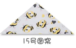 1 шт. нагрудники для малышей Smock Infant Burp Cloths мультфильм слюнявчик полотенце детские принадлежности для еды мягкие детские вещи - Цвет: 15