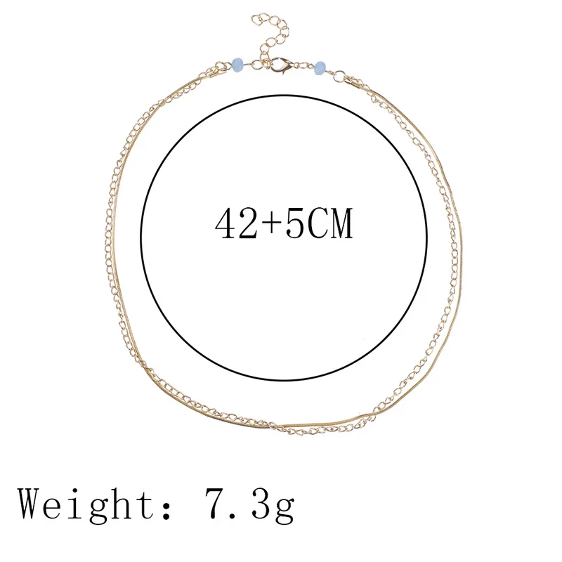 Sindlan Multi-layer Blue Rhinestone Tassel Foot Bracelets for Women Simple Ankle Chain Anklet Bracelet Sandal Barefoot Jewelry