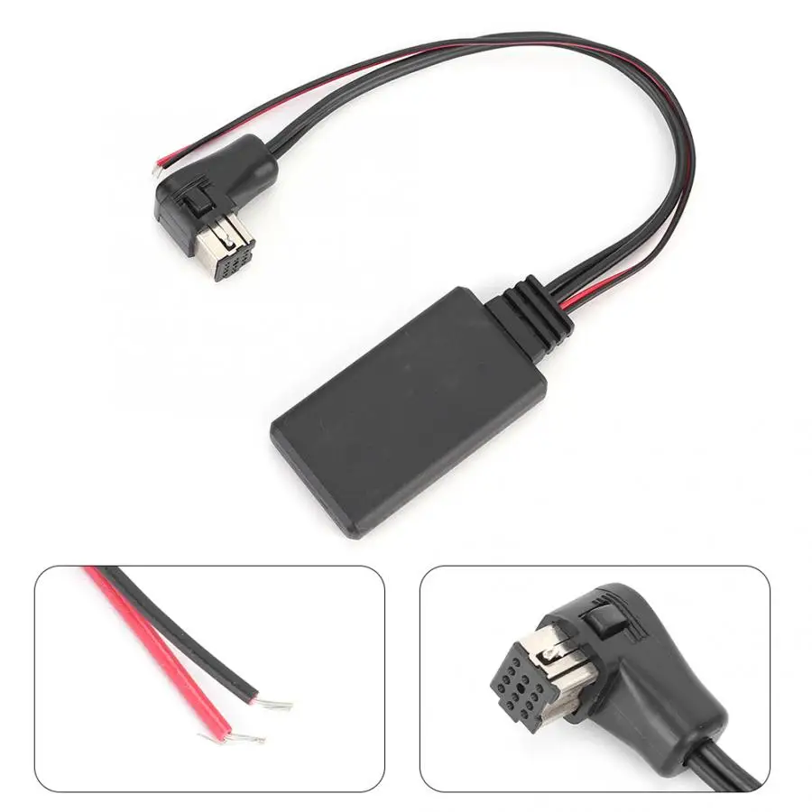 11 контактный автомобильный Bluetooth аудио Aux адаптер приемника BT 4 1 + EDR подходит для