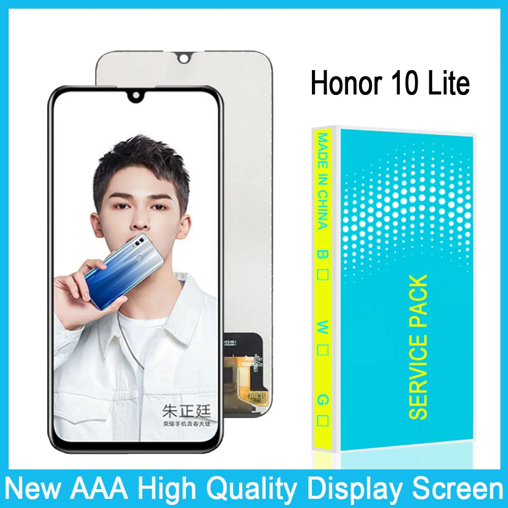 

6.21"For Huawei Honor 10 Lite LCD Touch Screen Digitizer Assembly Global Version With Frame Display HRY-LX1 HRY-LX2 HRY-L21