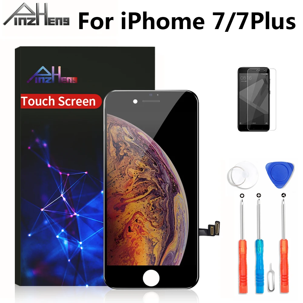PINZHENG AAAA качественный ЖК экран для iPhone 7 Plus сенсорный дисплей дигитайзер Замена