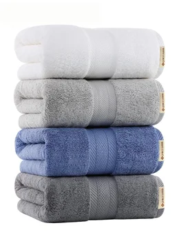 

650g Bath Towel Pure Cotton Adult Soft Male and Female Couple Water Absorption Thickening Hotel Bath Towel Jacquard Towel Nn50mj