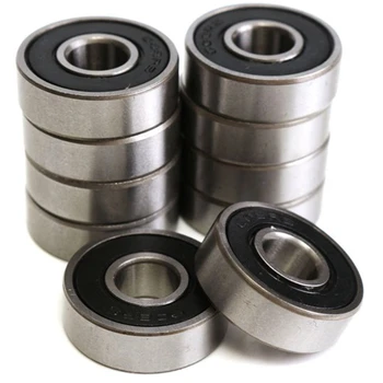 

New 100Pcs 608 Skateboard Bearing,Rolling Bearings Black, 8X22X7Mm