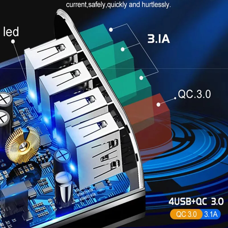 QC 3 0 USB зарядное устройство для телефона huawei p30 p20 p10 p 30 20 10 pro lite дорожное Xiaomi 9t 8 Redmi