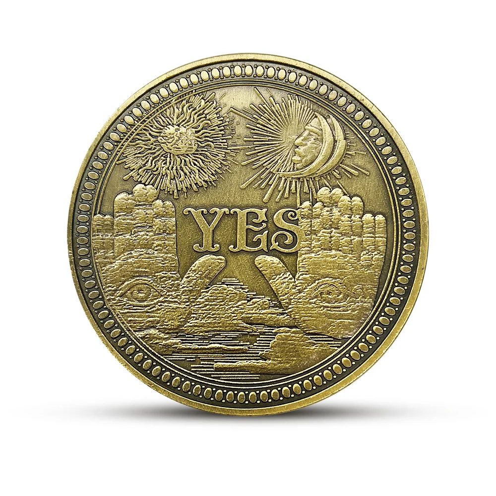 Bronze Хобо никелевые монеты да нет череп монеты коллекционные Посеребренные подарки копия монеты - Цвет: Bronze