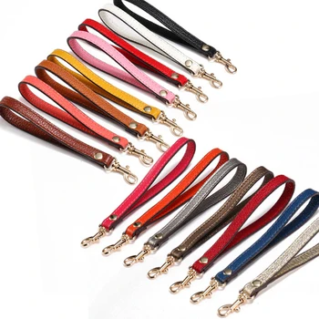 

Portable Candy Color Handbag Strap Bag DIY Leather Replacement Wallet Coin Bag Belt Handle Bag Parts Accessories High Quality