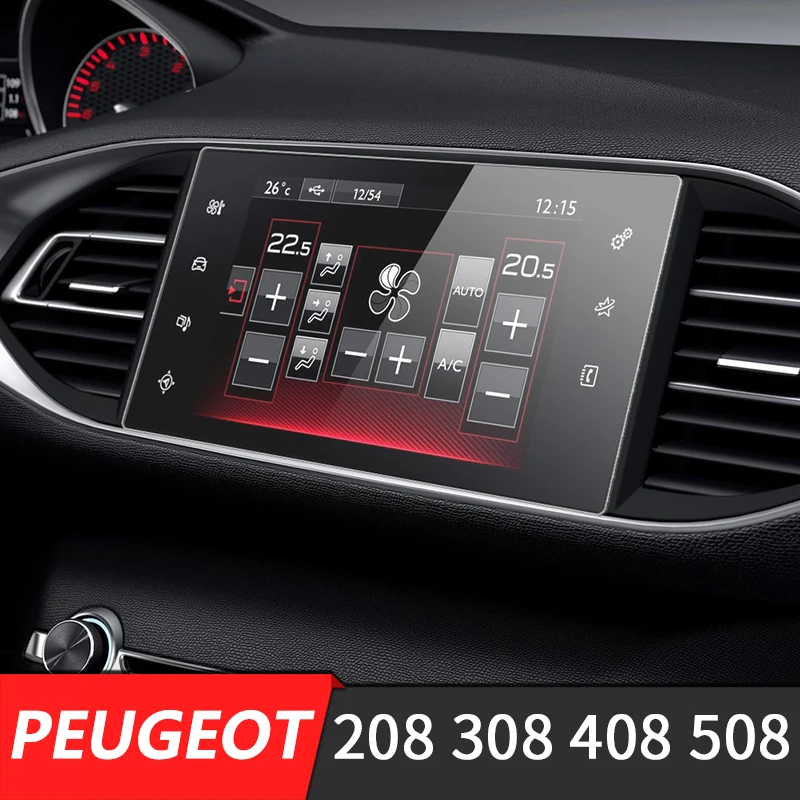 215*120 мм для Peugeot 308 408 508 208 S Автомобильный GPS навигатор ЖК-экран стекло стальная