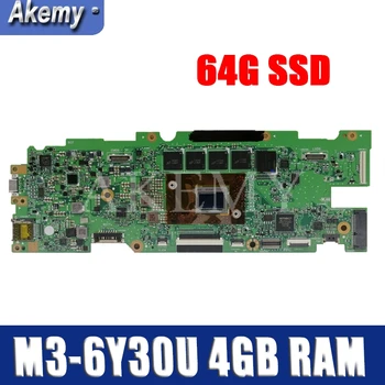 

Akemy C302CA For Asus Chromebook Flip C302C C302CA Laotop Mainboard C302CA Motherboard W/ M3-6Y30U 4GB RAM 64G SSD