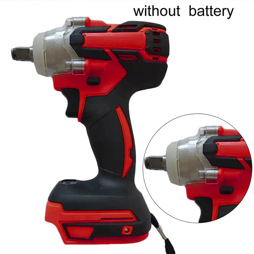 

Power Tool Electric Wrench Parts 18V 520Nm Impact Brushless Rechargeable