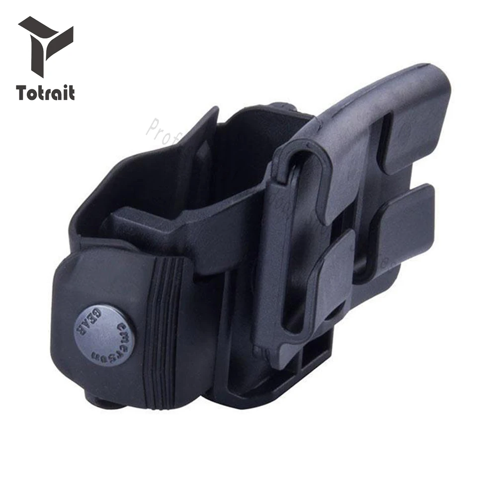 TOtrait Тактический зажим Glock на 360 градусов вращается MOLLE ремень поясная кобура для Glock 17 22 23 правая рука черный/песочный