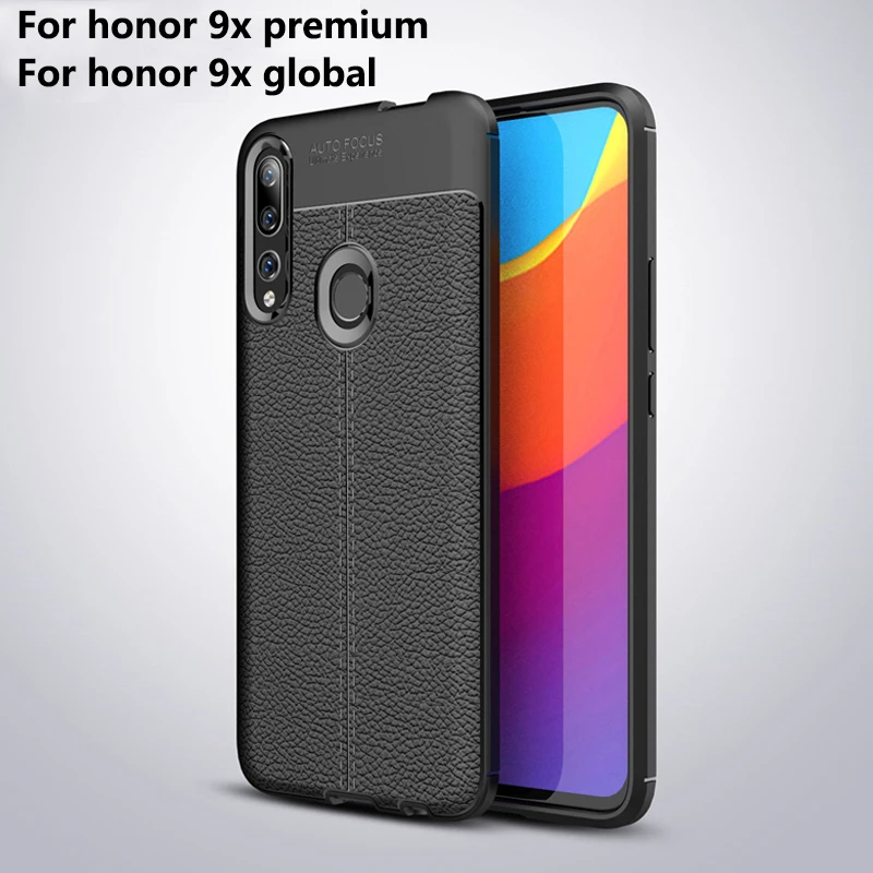 Чехол для Honor 9X Global premium Version мягкий чехол задней панели телефона huawei honor 9x pro