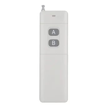 

200-3000m 2 button Remote Control Transmitter RF Radio Remote Long Range Distance High Power Transmitter TX 2CH Big Button 20PCS