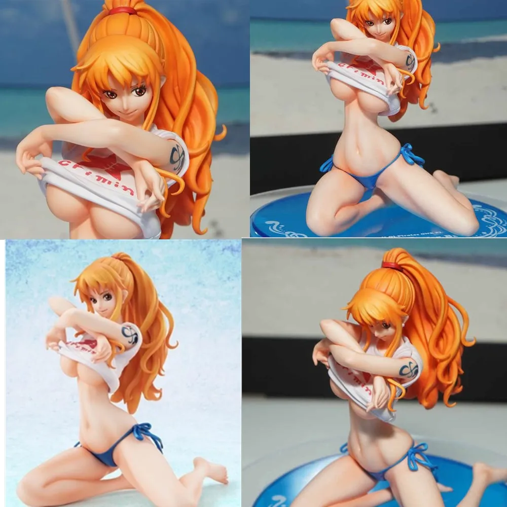 Аниме Фигурка одна штука Nami сексуальные игрушки для девочек купальный костюм BB