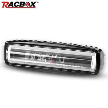 

18W Forklift safety lights Led work light bar Indicator Light for Warehouse Pedestrian Red blue linear beam Danger warning light