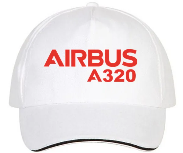 XQXON-Новые унисекс бейсболки AIRBUS A320 с принтом для мужчин и женщин, Повседневная модная шляпа, горячая Распродажа, бейсболки HH16 - Цвет: white