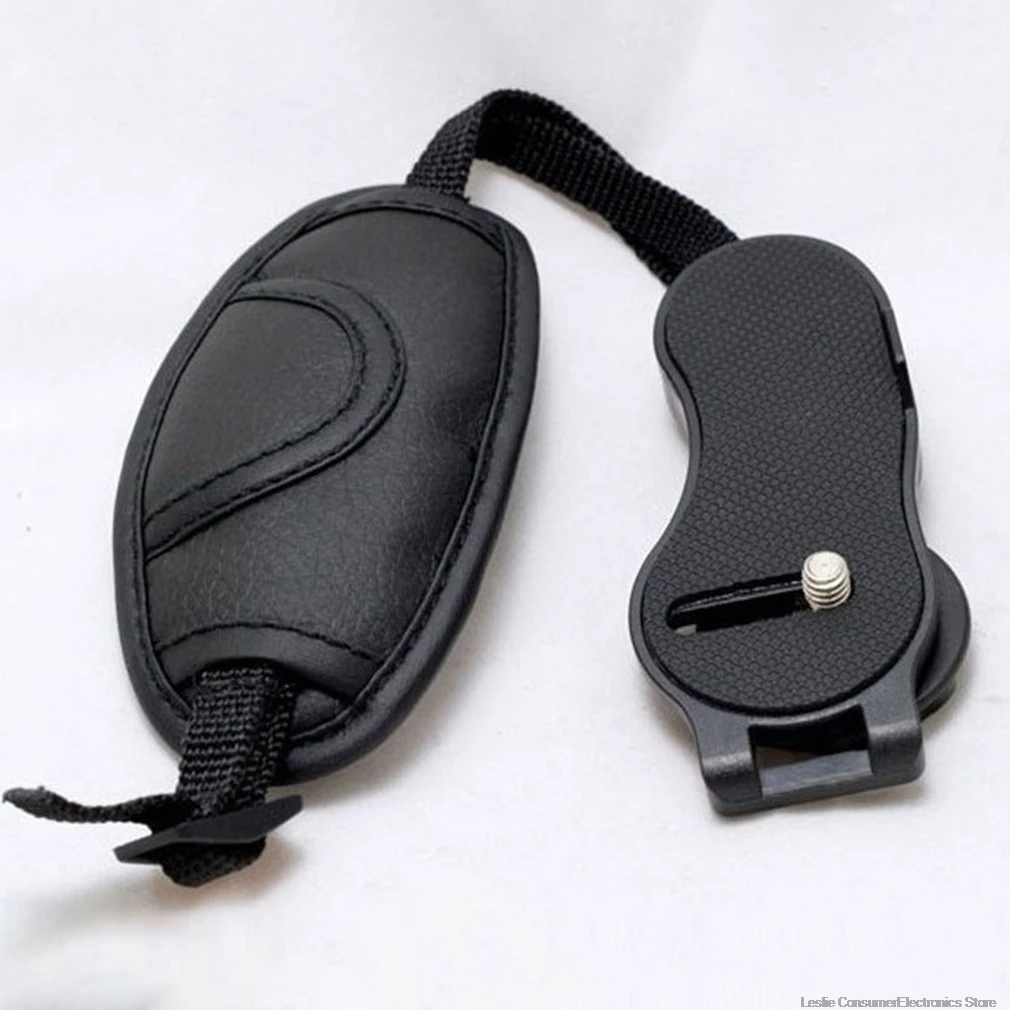 

Hot Black Hand Grip Camera Strap PU Leather Hand Strap For Dslr Camera for Sony Olympus Nikon Canon EOS D800 D7000 D5100 D3200