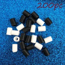 200pcs Mask Elastic Adjustment Ear Cord Buckle No Slip Button Cord Lock Stopper Ends Buckle Elastic Cord Buckle Diy Mask Supplie