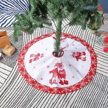 Нетканые юбки для рождественской елки, украшения для рождественской елки, снежинки, праздничное украшение, коврик для ног, аксессуары для дома