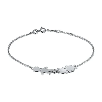 

White gold bracelet with diamonds e0901br10176200