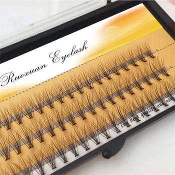

60 sheet 10 root Professional Makeup Personal Eyelashes Grafting Eyelashes Mink Eyelashes Natural Curly Makeup Eyelash Tool