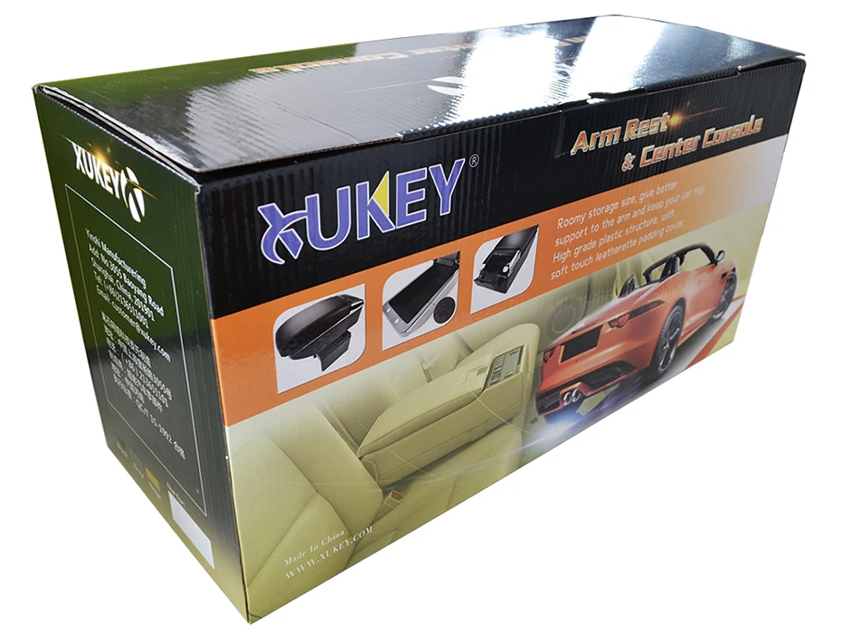 XUKEY для Chevrolet Aveo подлокотник 2012- Sonic 2013 центральная консоль кожаный центральный черный подлокотник коробка
