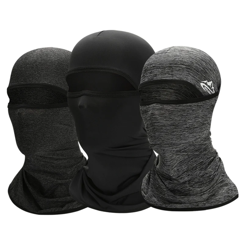 

Men And Women Summer Sunscreen Ice Silk Hood Headscarf Riding Ice-free Seamless Mask Multi-function Sports Anti-shedding Magic N