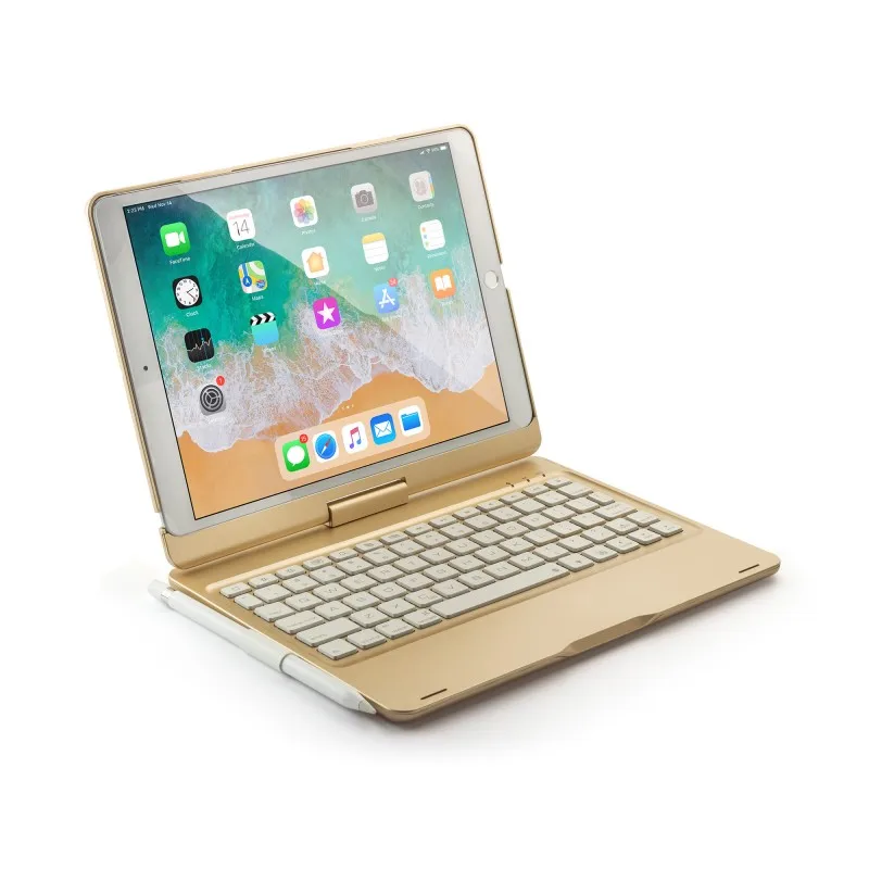 Вращение на 360 для iPad Air 10,5 Pro 10,5 чехол с клавиатурой с подсветкой беспроводной Bluetooth для iPad Air 10,5 чехол для клавиатуры